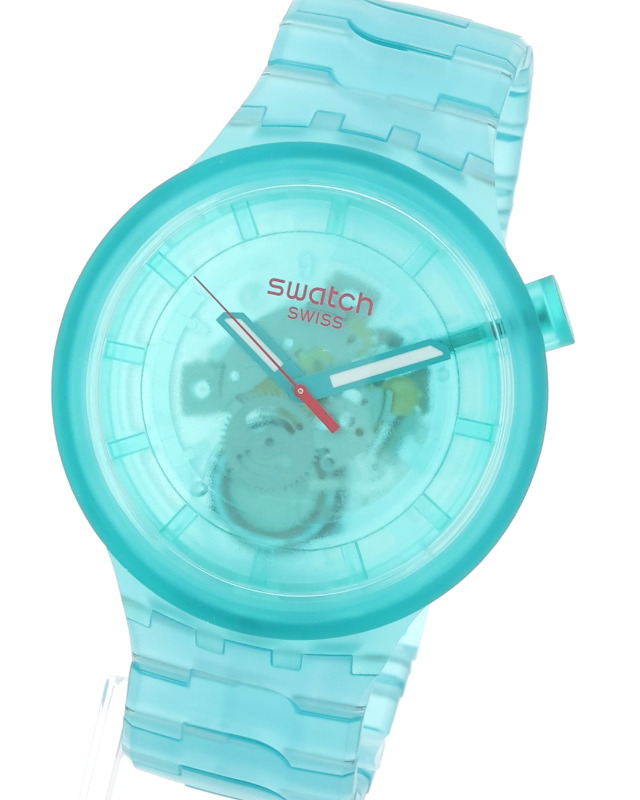 Amazon | [スウォッチ] 腕時計 TURQUOISE JOY ターコイズ ジョイ BIG